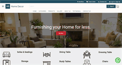 Desktop Screenshot of homedecorpune.com